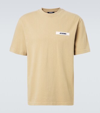 Camiseta de jersey de algodón con logo | Jacquemus