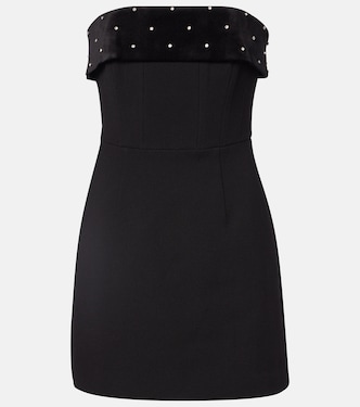 Embellished strapless minidress  | Rebecca Vallance