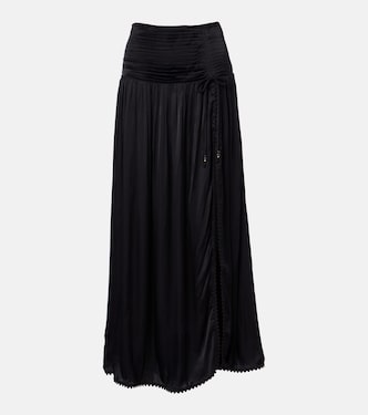 Scalloped maxi skirt | Poupette St Barth