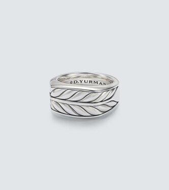 Chevron sterling silver ring | David Yurman