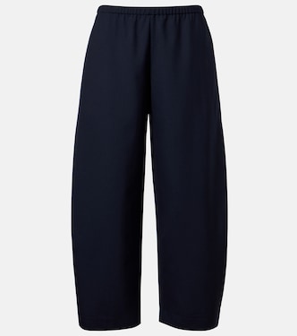 Roma virgin wool wide-leg pants | Khaite