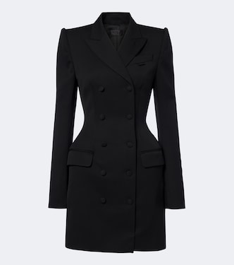Wool blazer dress | Mugler