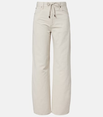 Off Duty Drawstring wide-leg jeans  | Frame