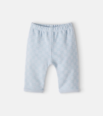 Baby GG printed cotton pants | Gucci Kids