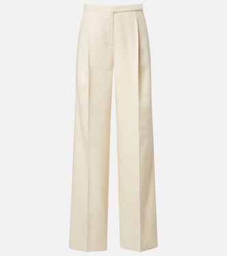 Casual Sophistication linen and cotton wide-leg pants | Dorothee Schumacher