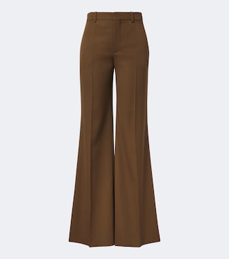 Virgin wool wide-leg pants | Chloé