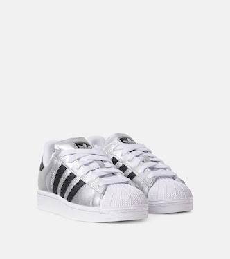 Superstar II metallic leather sneakers | Adidas Originals Kids