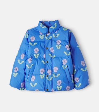 Giacca imbottita con stampa floreale | Mini Rodini