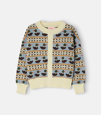 Cardigan aus einem Wollgemisch | Tinycottons