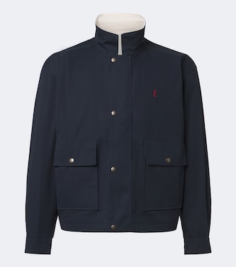 Reversible cotton jacket | Saint Laurent