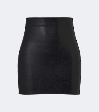 Minigonna goffrata effetto coccodrillo | Wolford