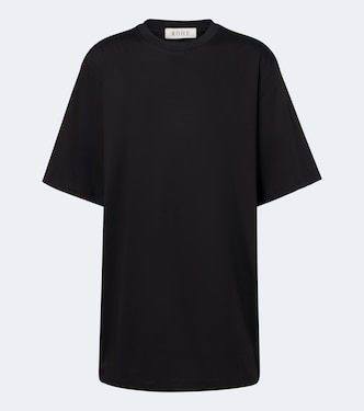 Cotton and silk-blend jersey T-shirt | Róhe