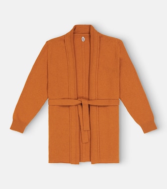 Huey belted cashmere cardigan | The Row Kids