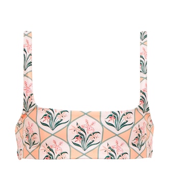 Havana printed bikini top | Agua by Agua Bendita