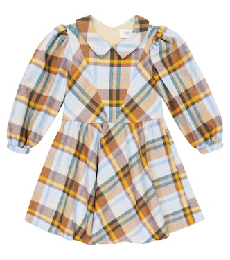 Checked cotton dress | Paade Mode