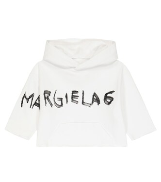 Hoodie aus Baumwoll-Jersey | MM6 Maison Margiela Kids