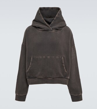 Heavy Hood bleached cotton hoodie | Entire Studios