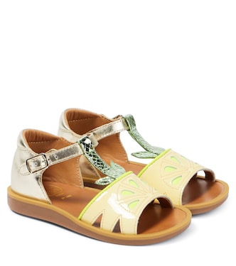 Sandali Poppy Agrume in pelle | Pom d'Api