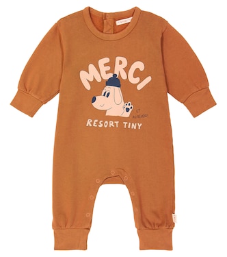 Baby Merci cotton playsuit | Tinycottons