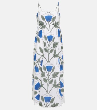 Bellflower cotton midi dress | Juliet Dunn