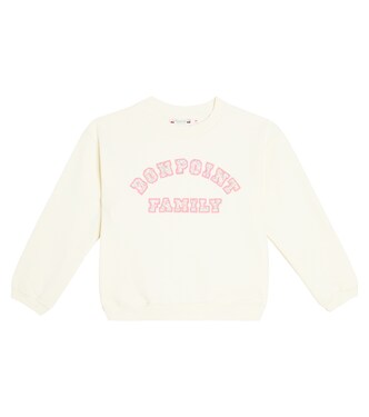 Fleurette cotton jersey sweatshirt | Bonpoint