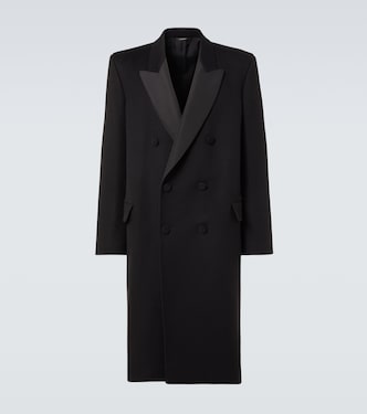 Renato double-breasted cashmere coat | Loro Piana