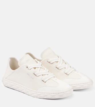 Diamond Light Flex/F leather sneakers | Jimmy Choo