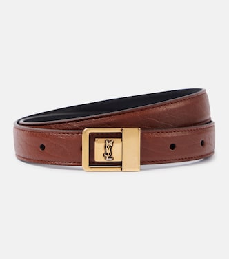 La 66 slim leather belt | Saint Laurent