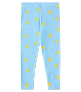 Midnight Sun printed leggings | Tinycottons