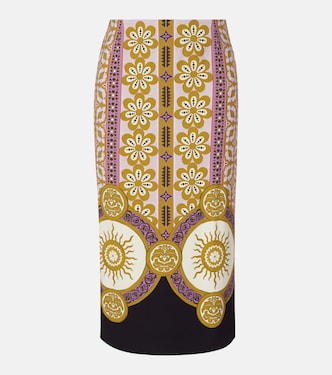 Printed pencil skirt | La DoubleJ