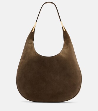 Florence Medium suede shoulder bag | Savette