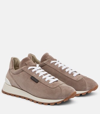 Sneakers aus Veloursleder | Brunello Cucinelli