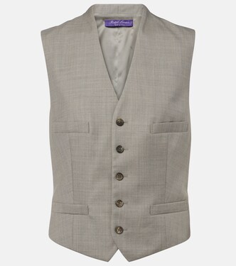Jaiden wool vest | Ralph Lauren Collection