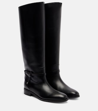 Botas altas Lawton de piel | Jimmy Choo