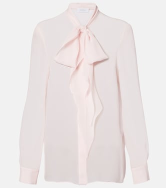Shildon tie-neck silk blouse | Gabriela Hearst