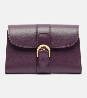 Brilliant Small leather card holder | Delvaux