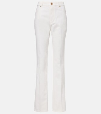 High-Rise Straight Jeans | Balmain