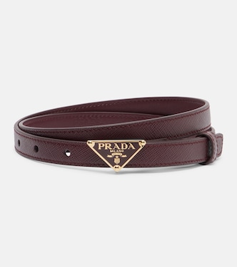 Saffiano leather belt | Prada