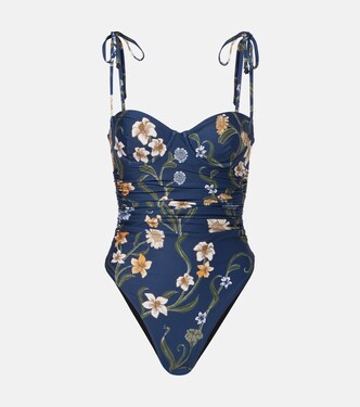 Rabano floral swimsuit | Agua by Agua Bendita