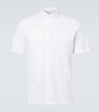 Polohemd Zero aus Baumwoll-Jersey | Fedeli