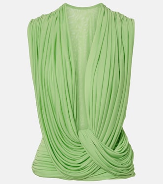 Ripple垂褶针织上衣 | Christopher Esber