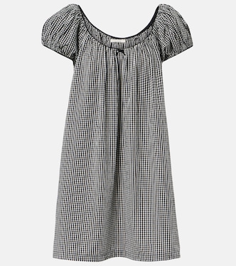 Vestido corto Julia de popelín de algodón | Dôen