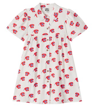 Printed cotton dress | Bonton