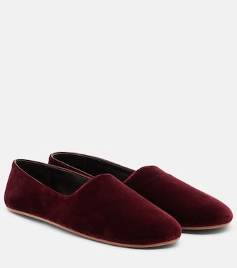 Slip-Ons Ponti aus Samt | The Row
