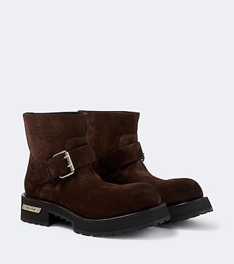 Venom suede biker boots | Balenciaga