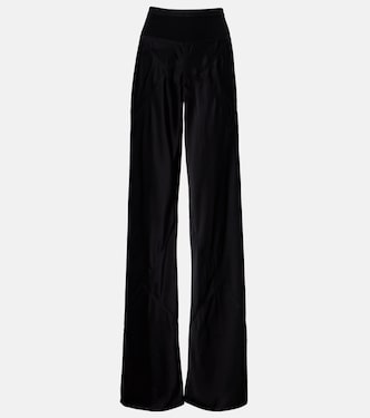 Bias cady crêpe cady wide-leg pants | Rick Owens