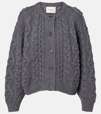 Winroe cable-knit cashmere cardigan | Lisa Yang