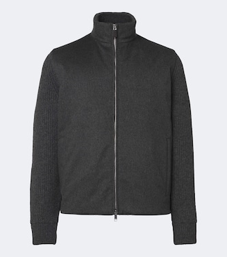 Cashmere zip-up cardigan | Zegna