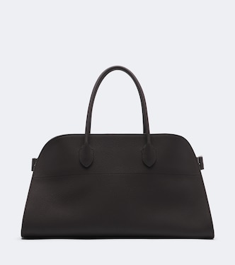 E/W Margaux Large leather tote bag | The Row