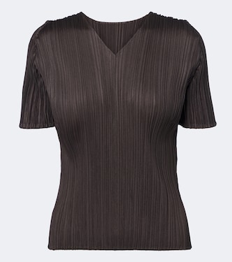 Monthly Colors: August pleated top | Pleats Please Issey Miyake